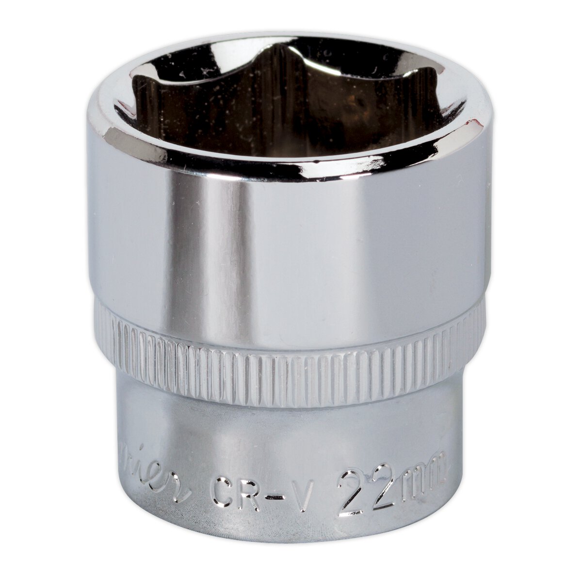 WallDrive® Socket 22mm 3/8"Sq Drive Fully Polished