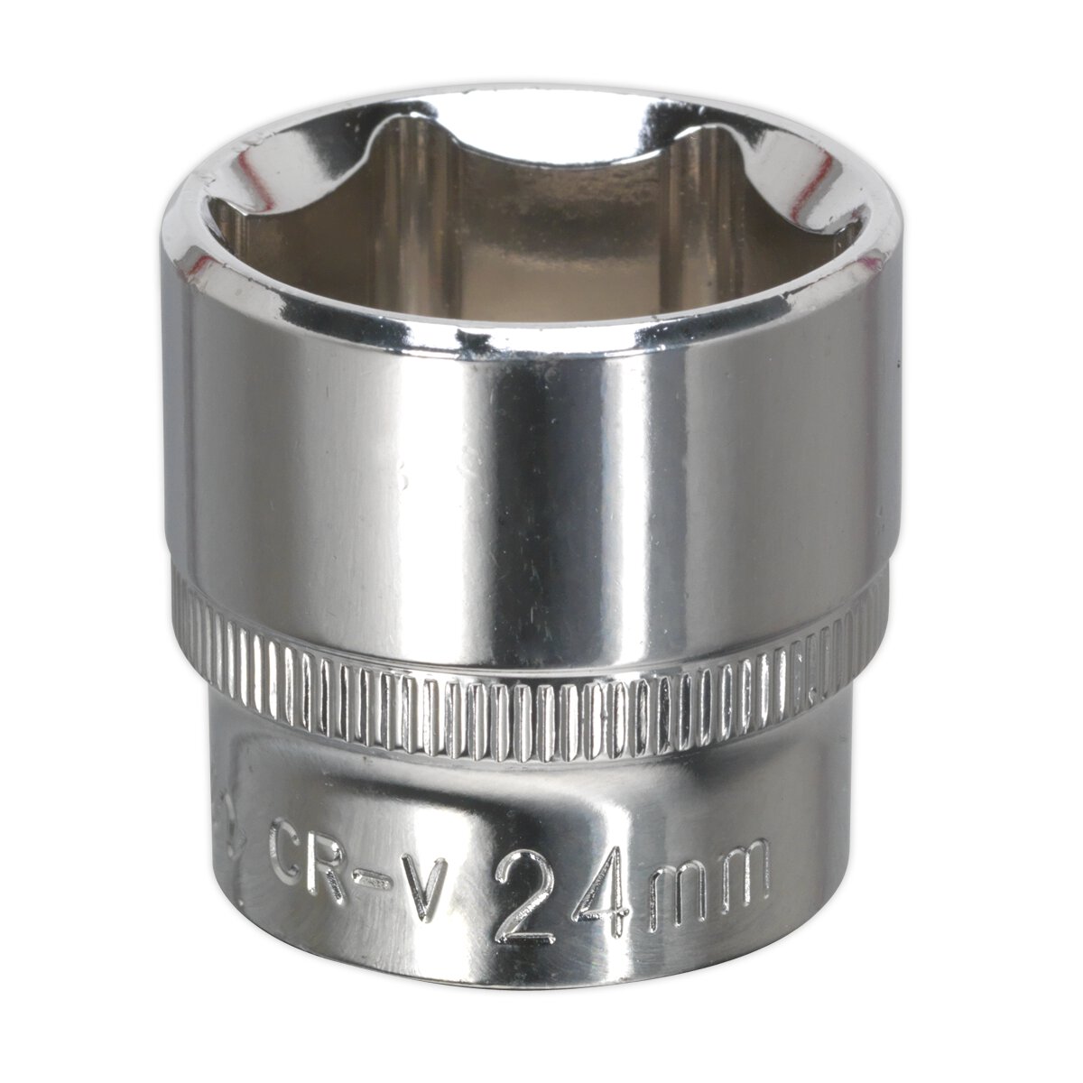 WallDrive® Socket 24mm 3/8"Sq Drive Fully Polished