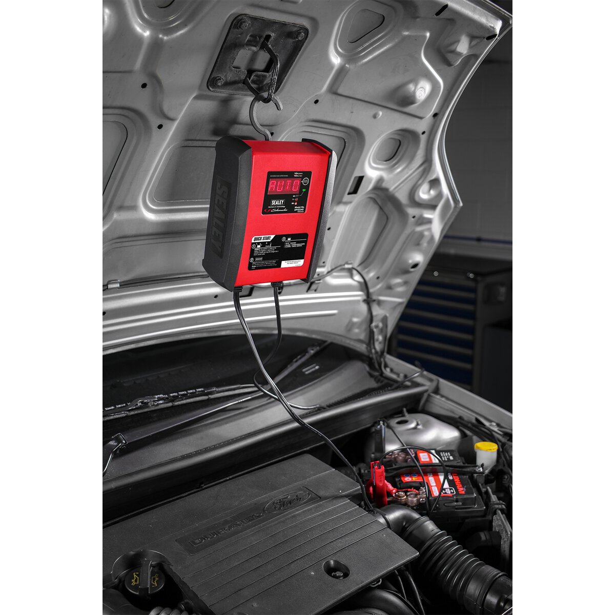 Schumacher® Intelligent Speed Charge Battery Charger 12V 15A/24V 10A