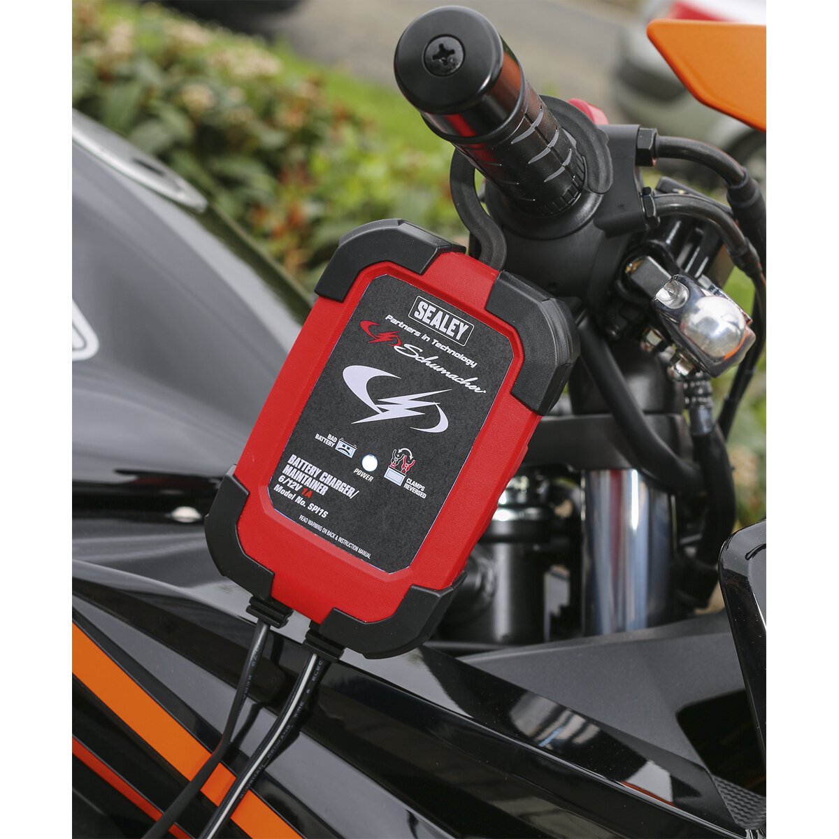 Schumacher® Intelligent Speed Charge Battery Charger 1A 6/12V
