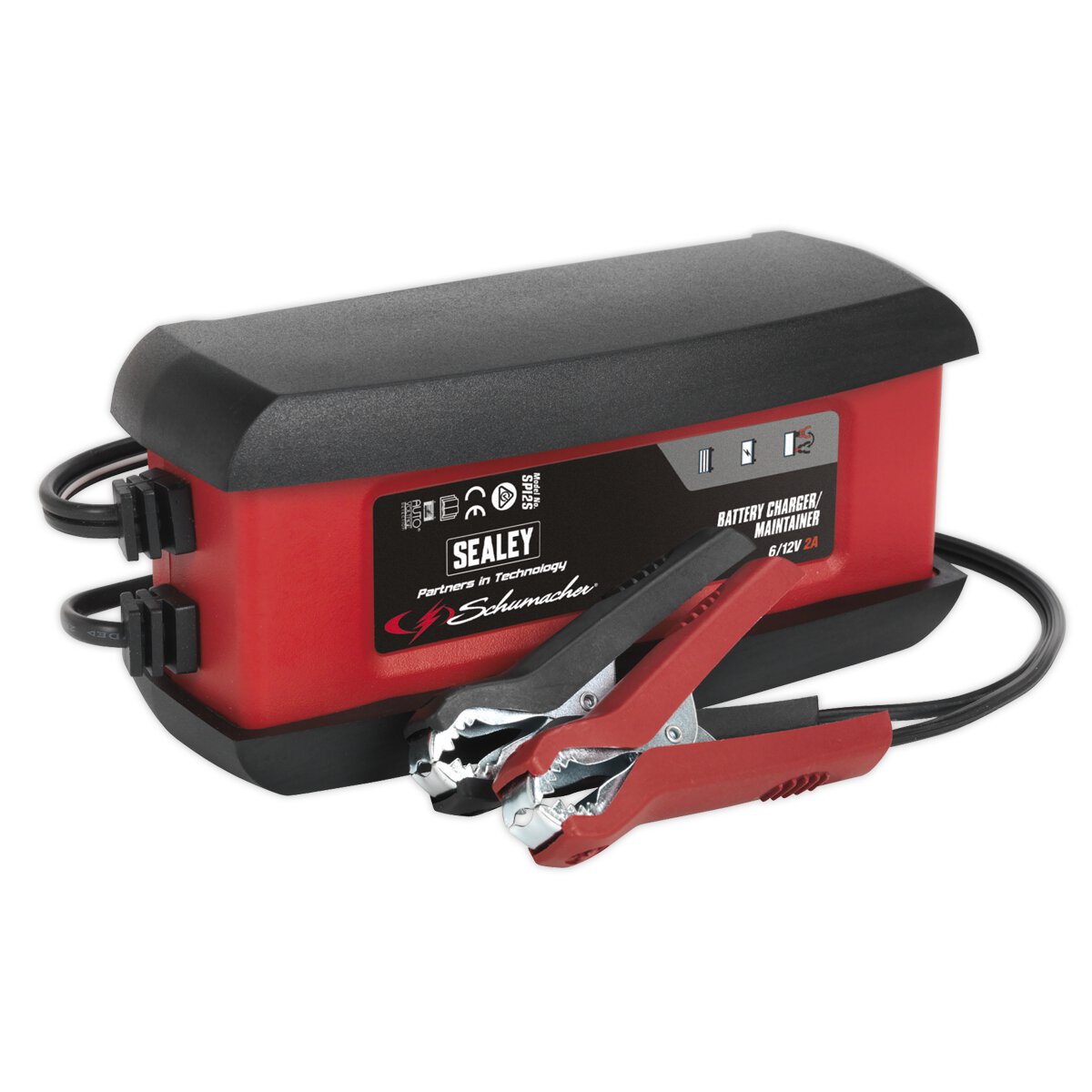 Schumacher® Intelligent Speed Charge Battery Charger 2Amp 6/12V