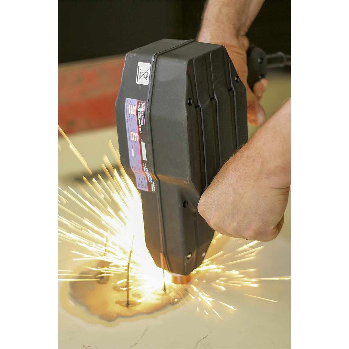 Stud Welder with Slide Hammer