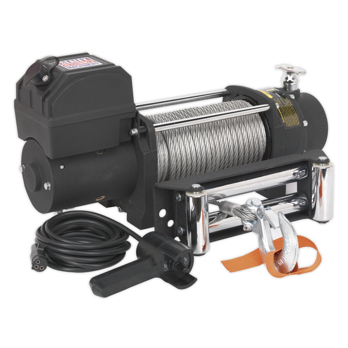 Self Recovery Winch 4300kg (9500lb) Line Pull 12V