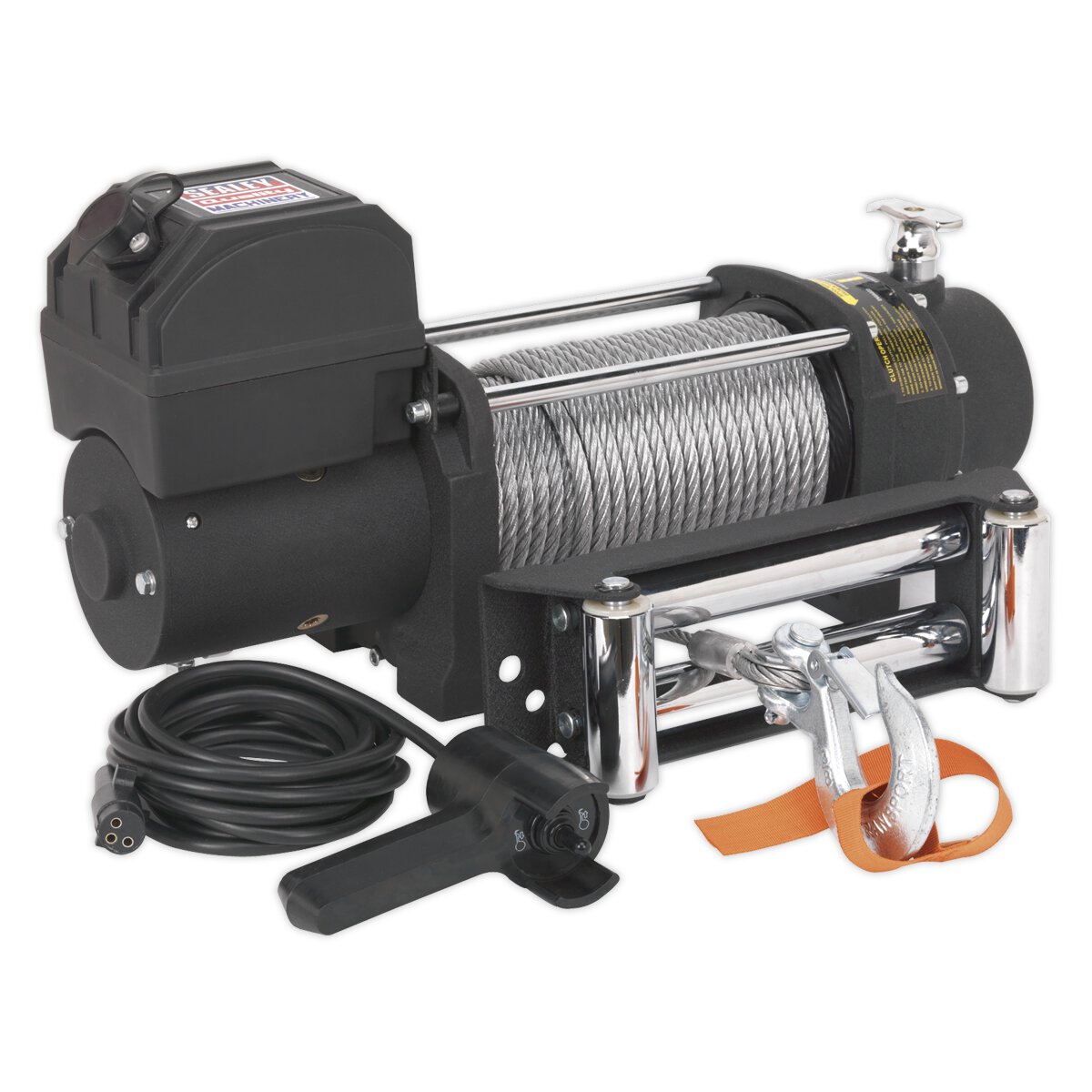 Self Recovery Winch 5450kg (12000lb) Line Pull 12V