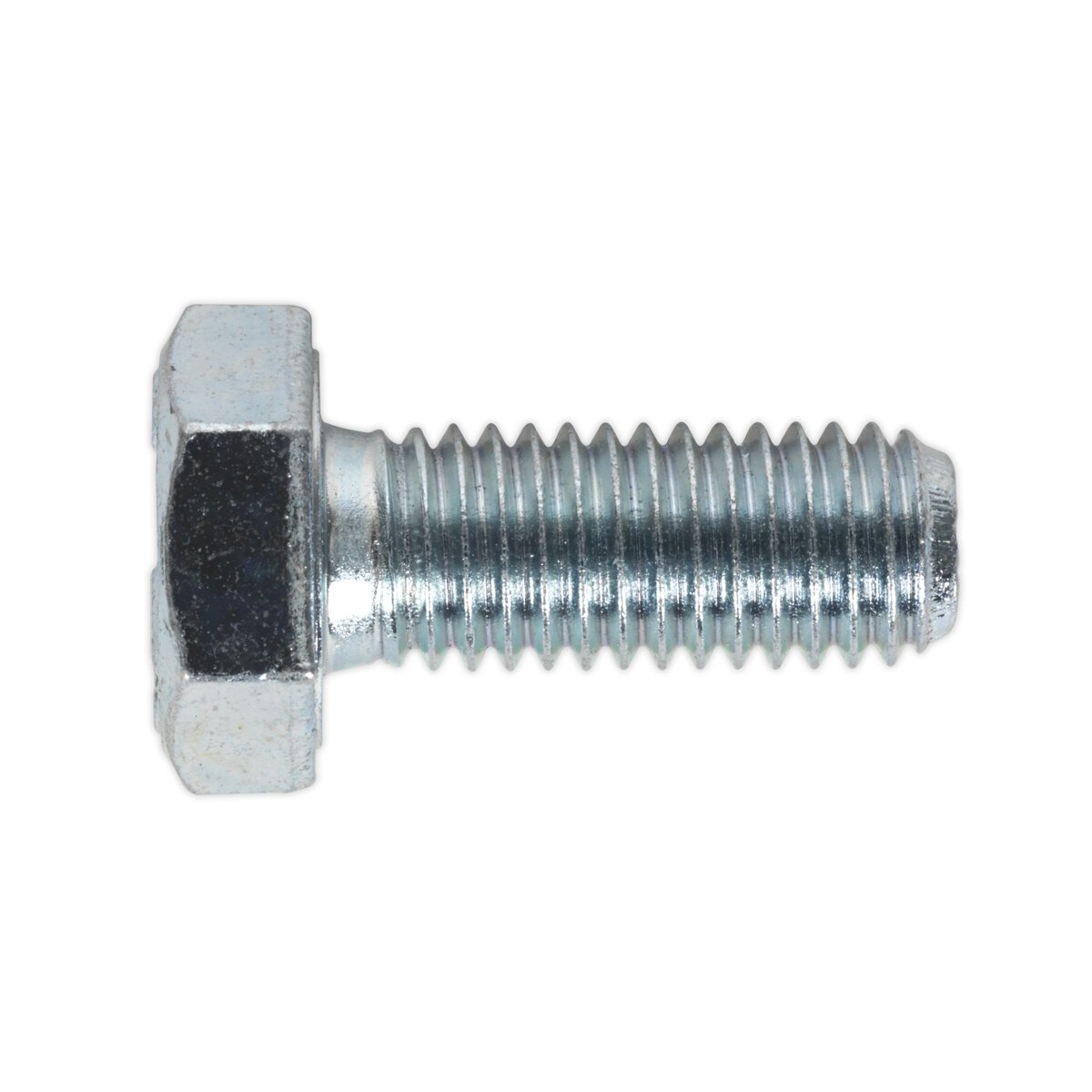 HT Setscrew M10 x 25mm 8.8 Zinc DIN 933 Pack of 25