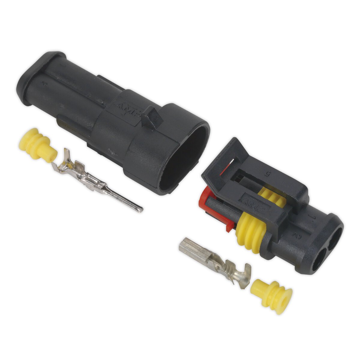 Superseal Male & Female Connector 2 Way 1pr