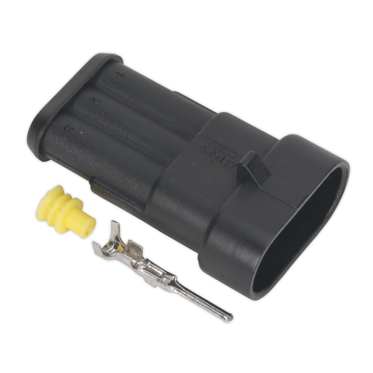 Superseal Male Connector 3-Way Pack of 5