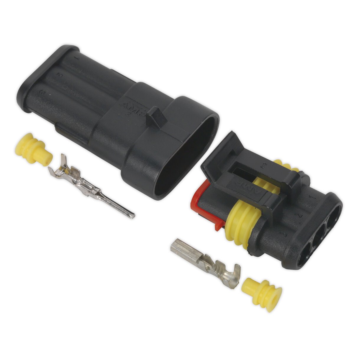 Superseal Male & Female Connector 3-Way