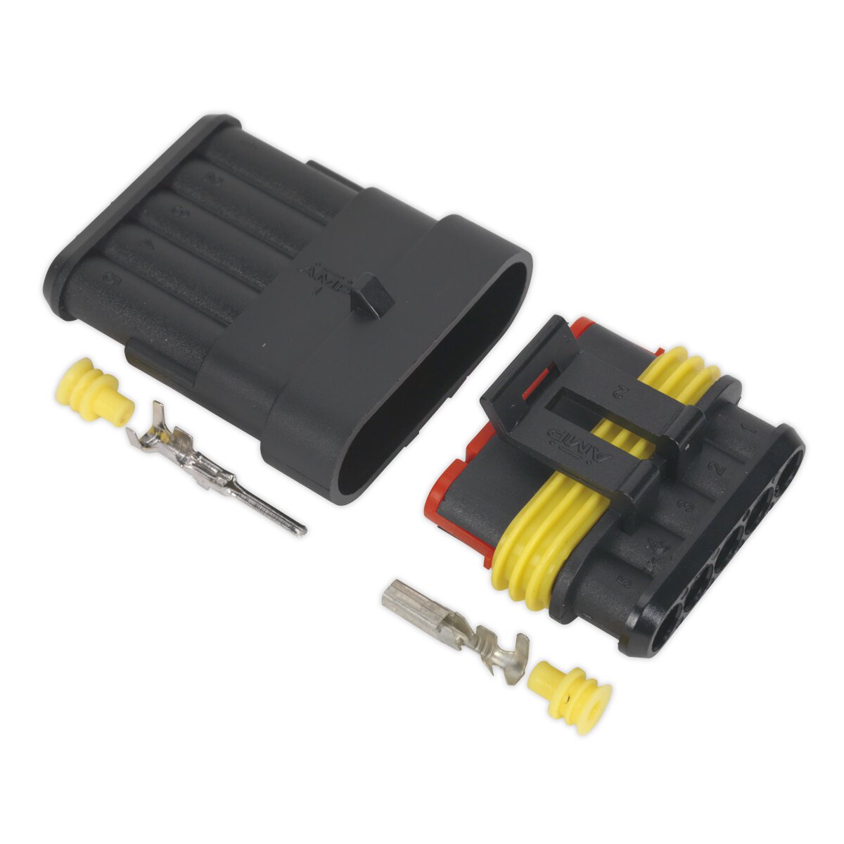 Superseal Male & Female Connector 5-Way
