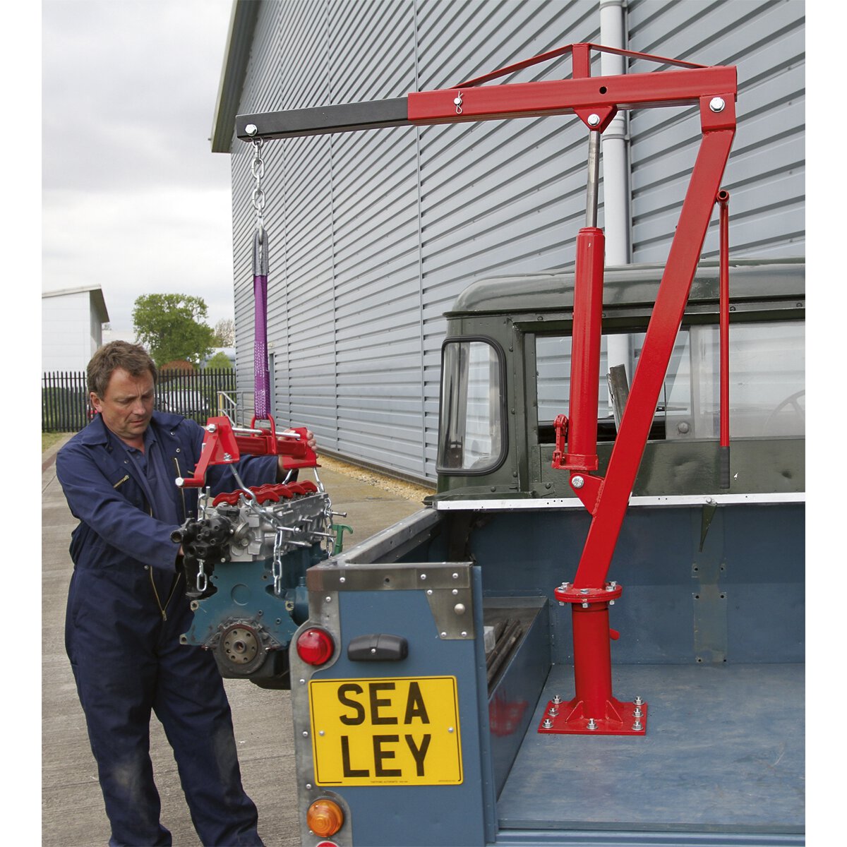 Static Mounted Crane 900kg