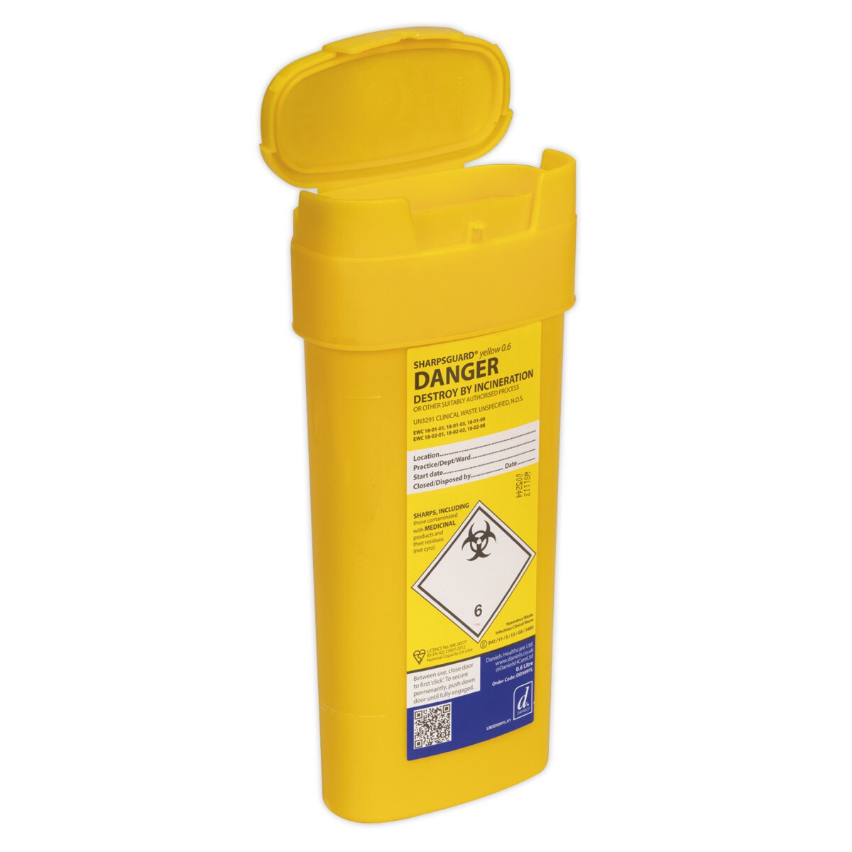 Sharps Bin 0.6L