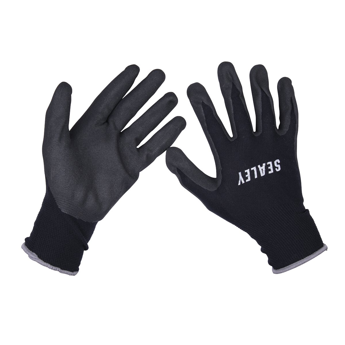 Nitrile Foam Palm Gloves - Large Pair