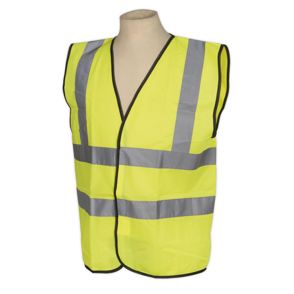 High Visibility Waistcoat EN ISO 20471 Extra Large