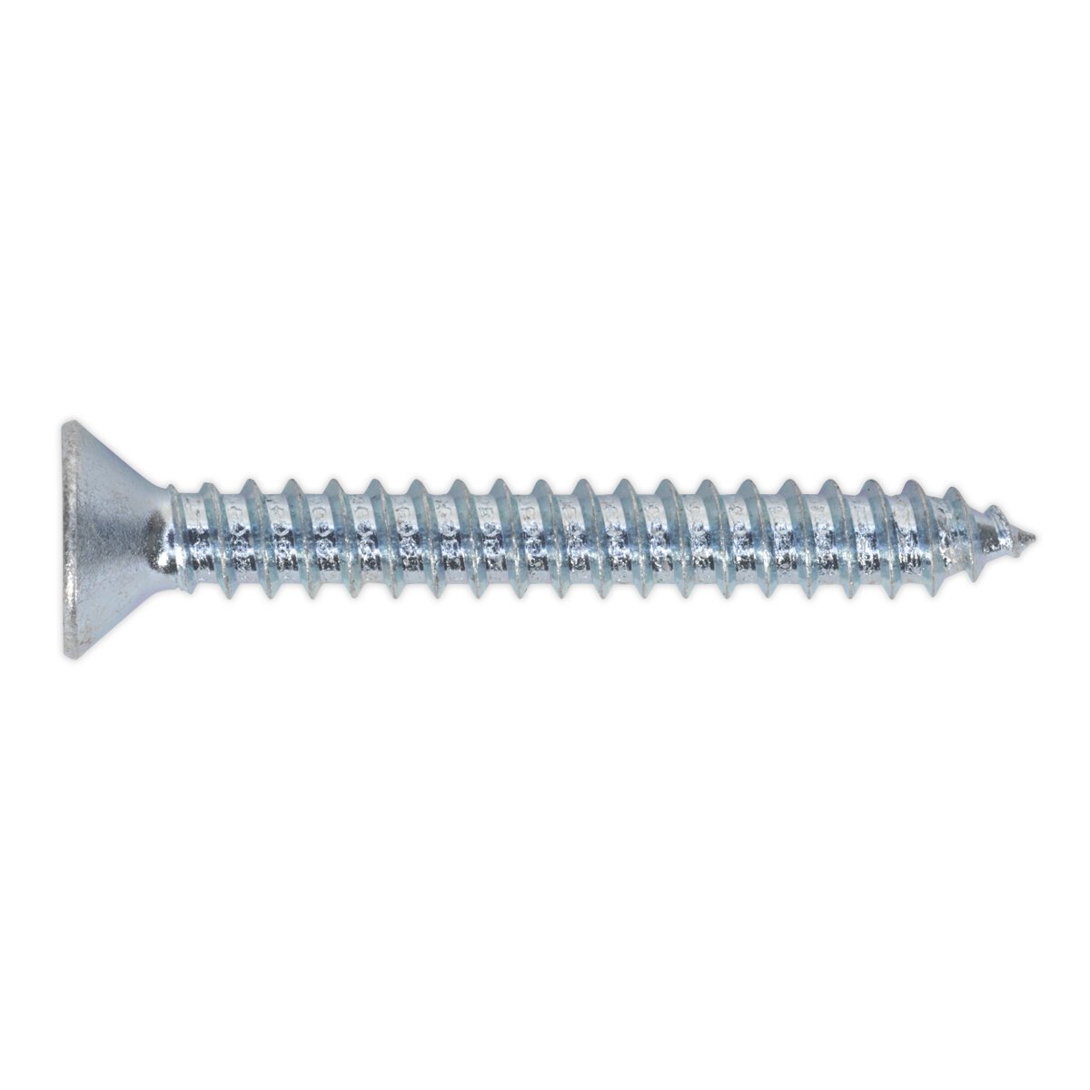Self Tapping Screw 4.8 x 38mm Countersunk Pozi DIN 7982 Pack of 100