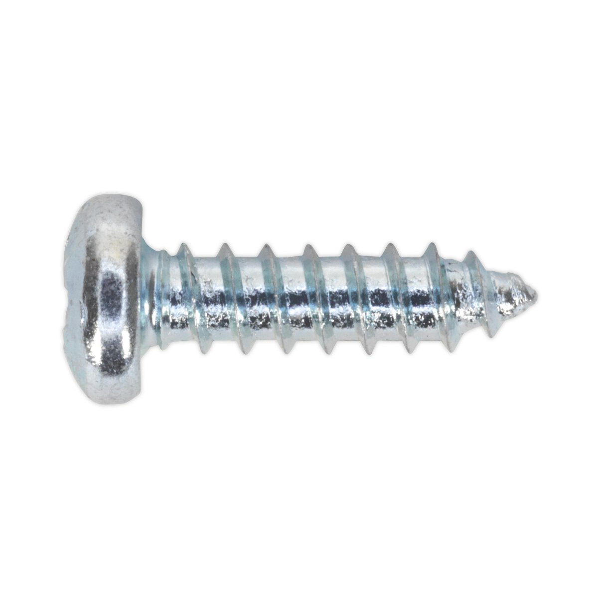 Self Tapping Screw 3.5 x 13mm Pan Head Pozi Zinc DIN 7981CZ Pack of 100