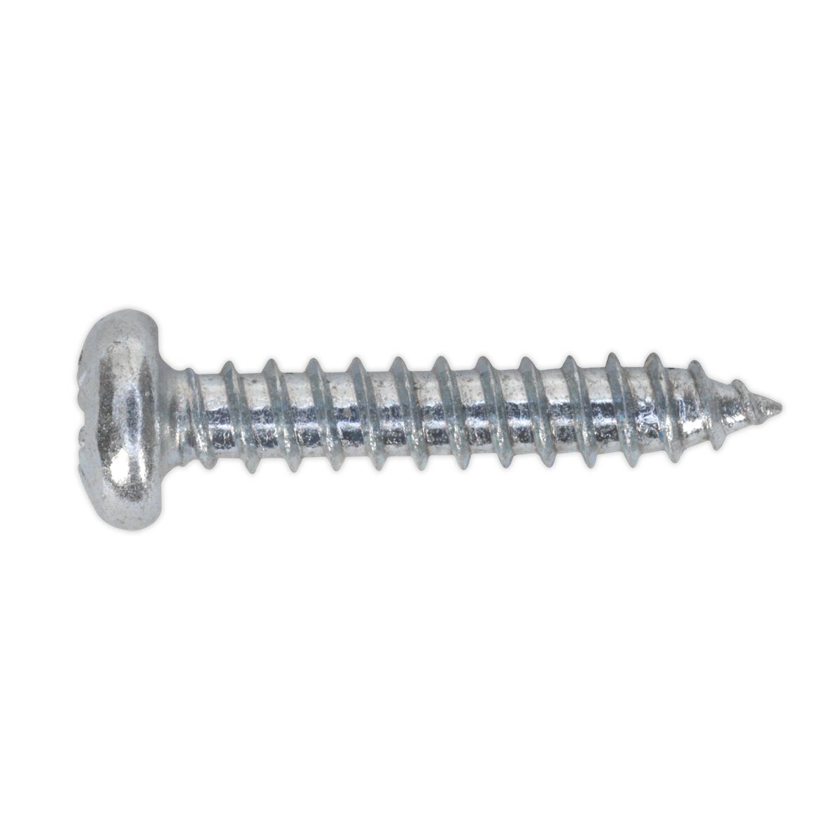 Self Tapping Screw 3.5 x 19mm Pan Head Pozi Zinc DIN 7981CZ Pack of 100