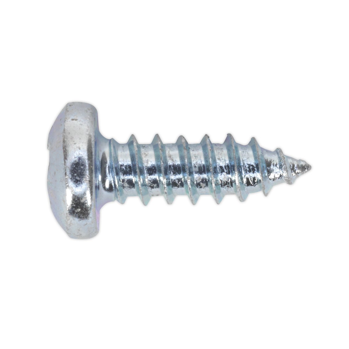 Self Tapping Screw 4.2 x 13mm Pan Head Pozi Zinc DIN 7981CZ Pack of 100