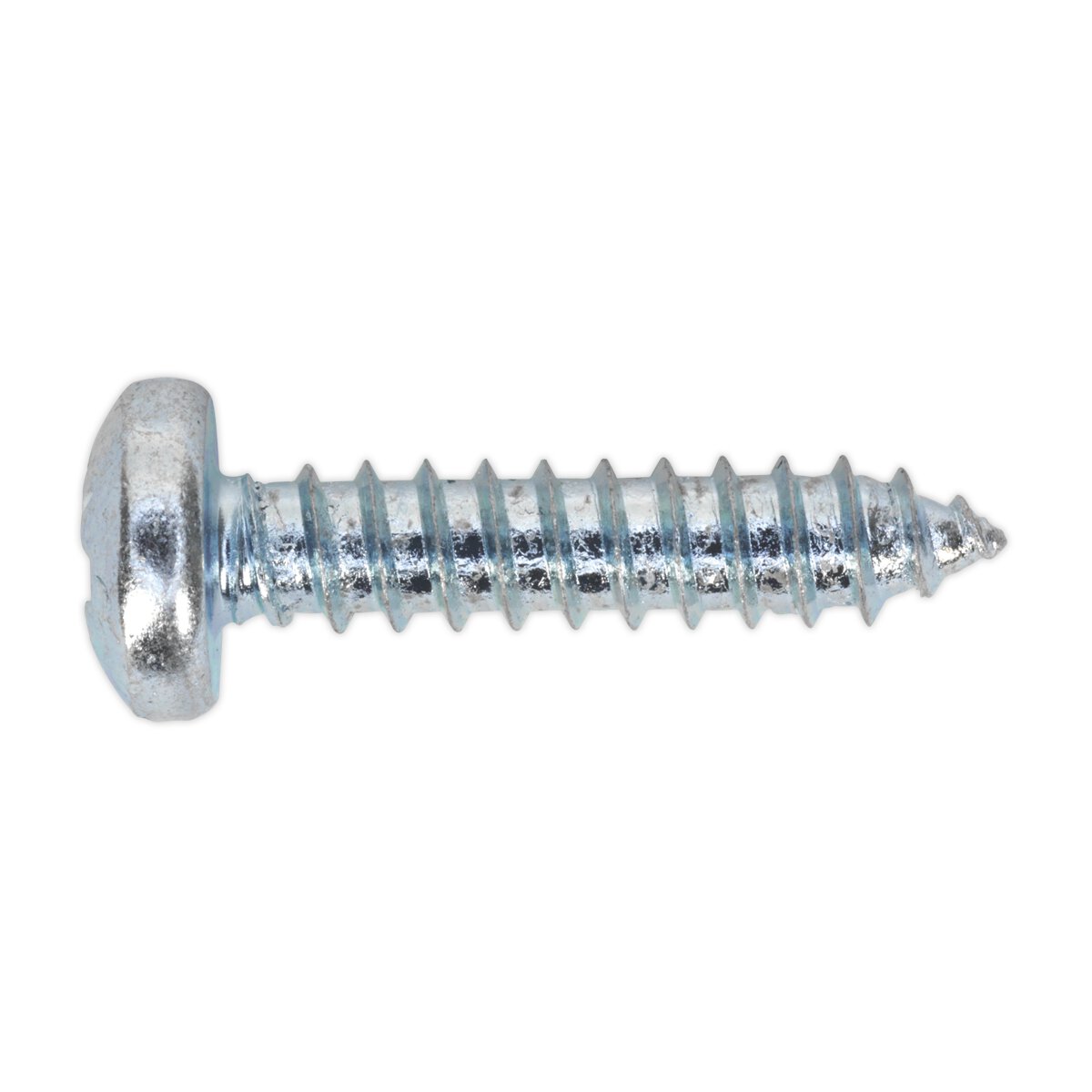 Self Tapping Screw 5.5 x 25mm Pan Head Pozi Zinc DIN 7981CZ Pack of 100