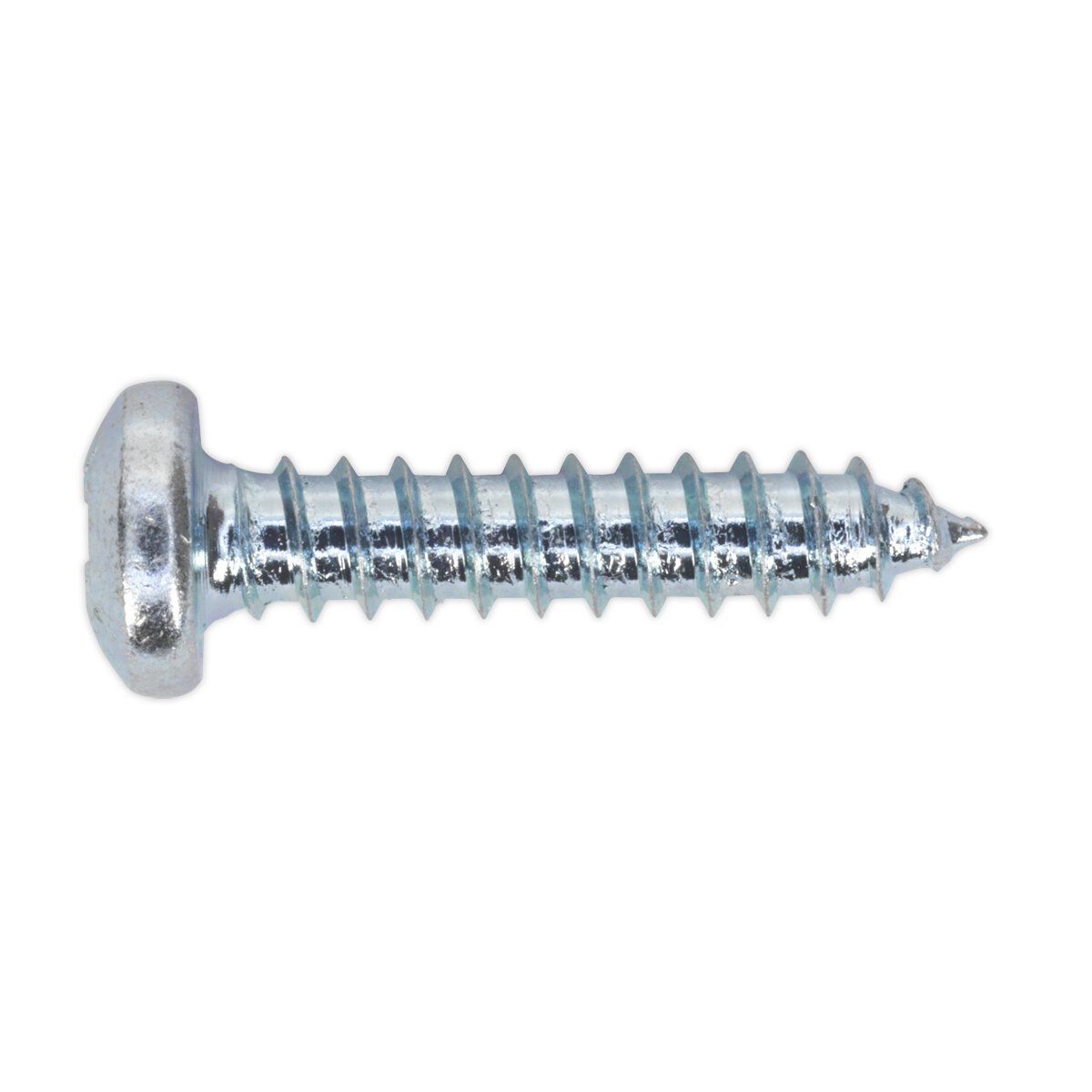 Self Tapping Screw 5.5 x 38mm Pan Head Pozi Zinc DIN 7981CZ Pack of 100
