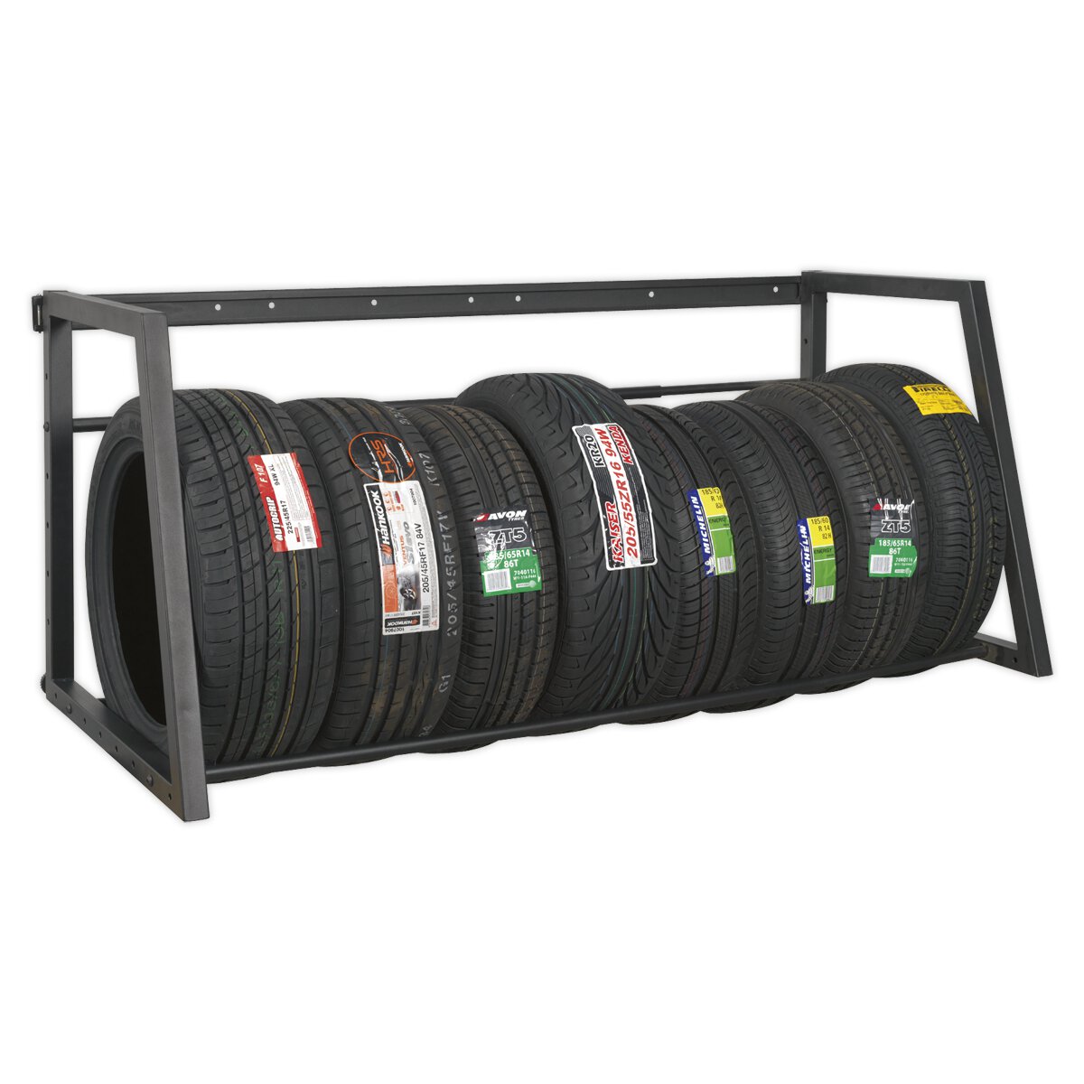 Extending Tyre Rack Wall or Floor Mounting