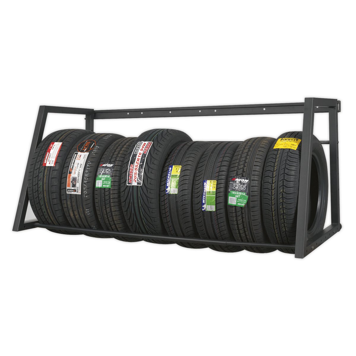 Extending Tyre Rack Wall or Floor Mounting