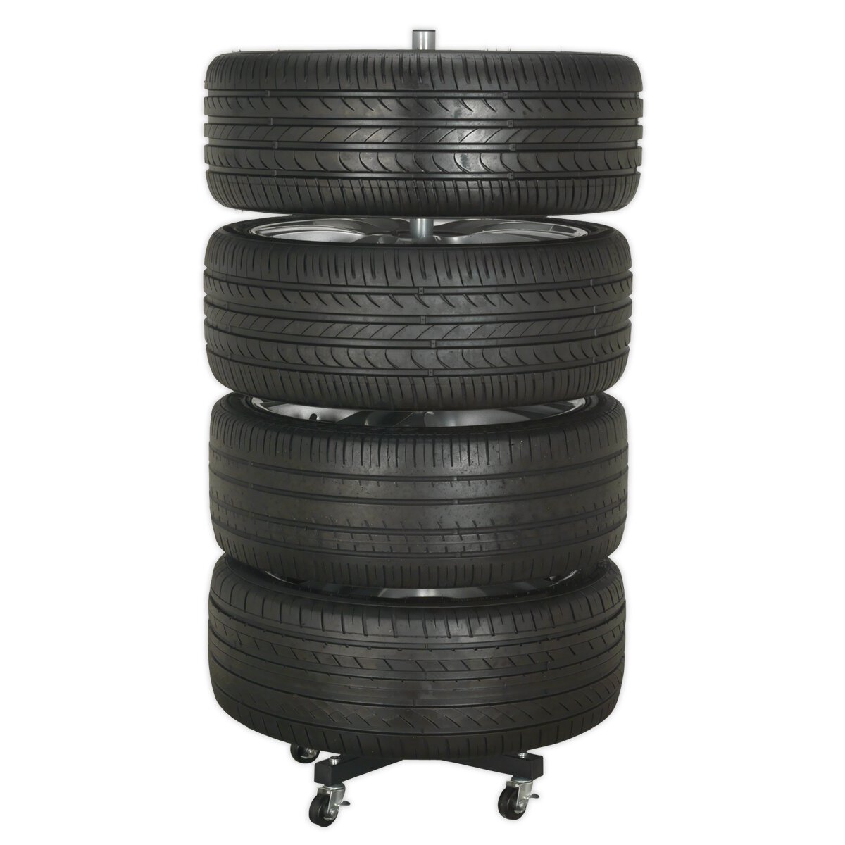 Wheel Storage Trolley 100kg Capacity