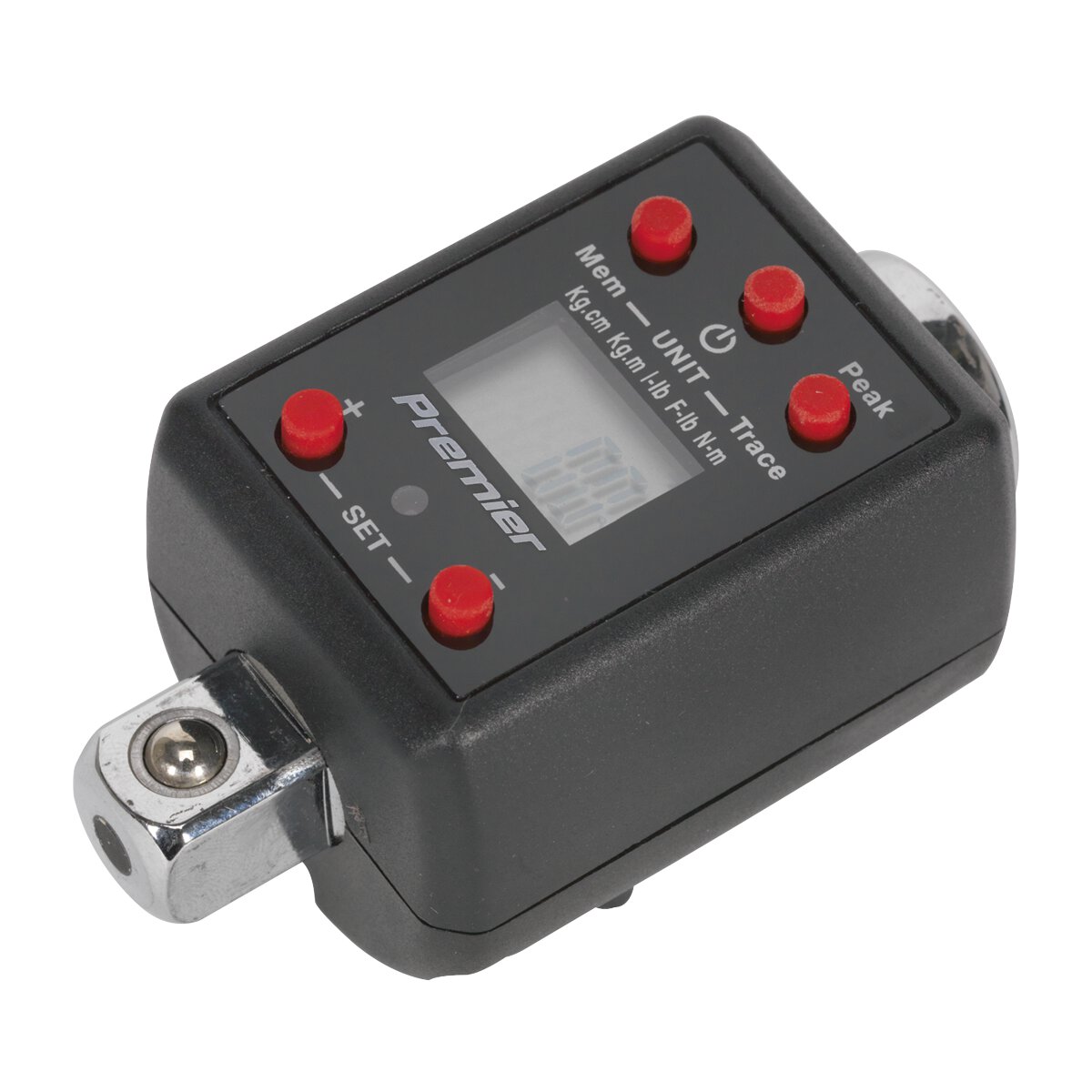 Torque Adaptor Digital 1/2"Sq Drive 40-200Nm(29.5-147.5lb.ft)