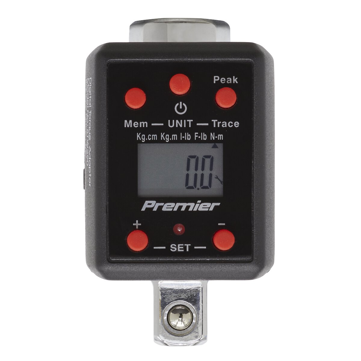 Torque Adaptor Digital 1/2"Sq Drive 40-200Nm(29.5-147.5lb.ft)