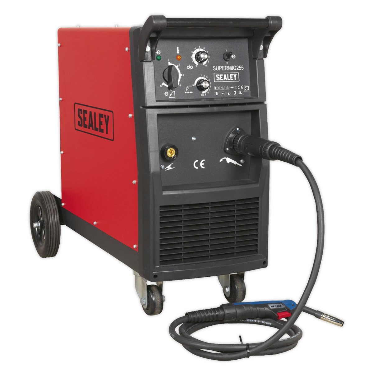 Professional MIG Welder 250Amp 230V with Binzel® Euro Torch