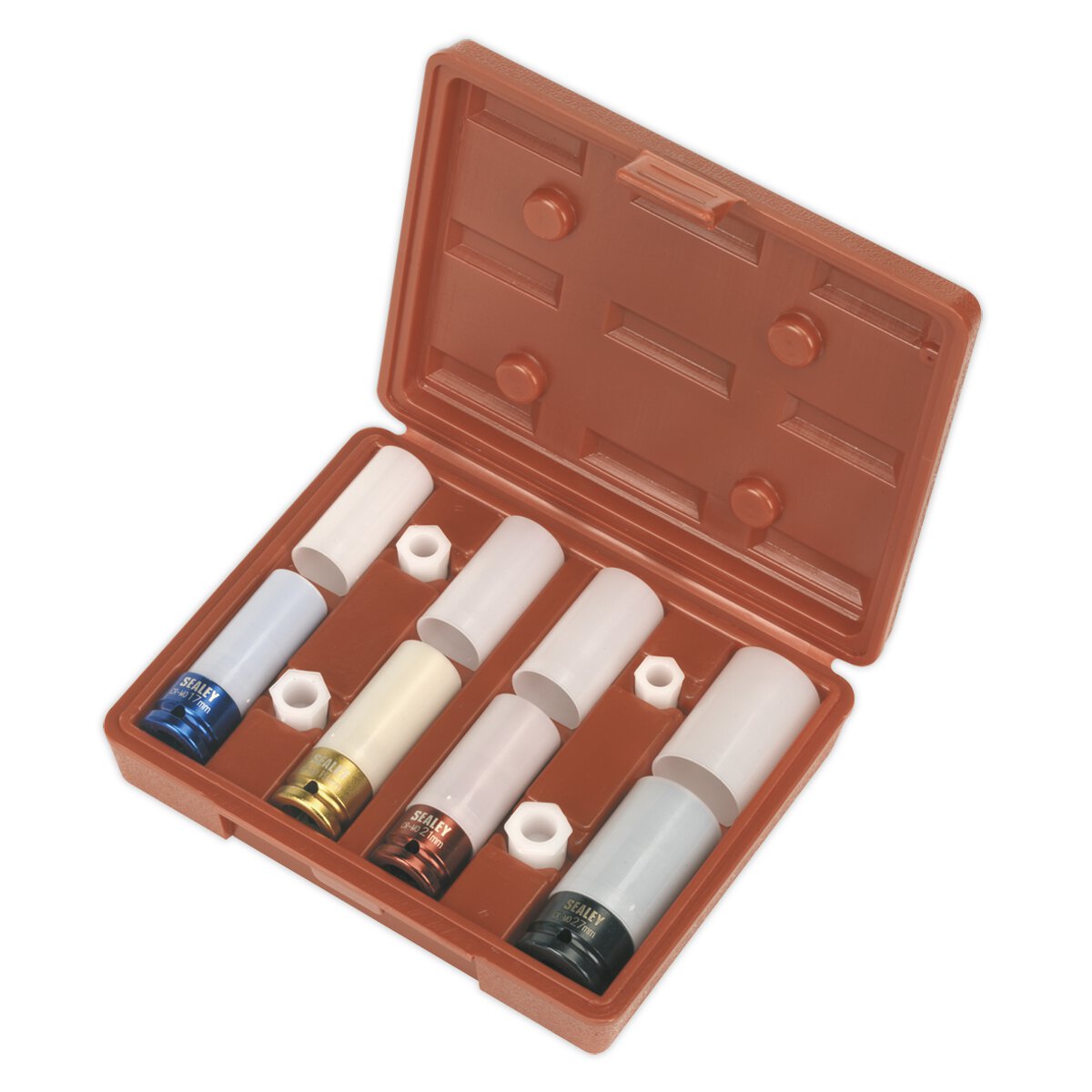Alloy Wheel Impact Socket Set 4pc 1/2"Sq Drive