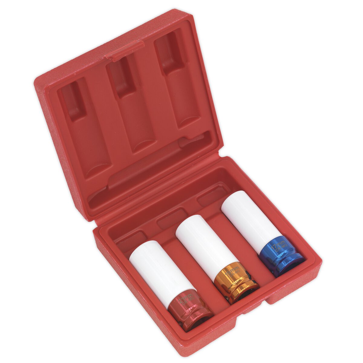 Alloy Wheel Impact Socket Set 3pc 1/2"Sq Drive