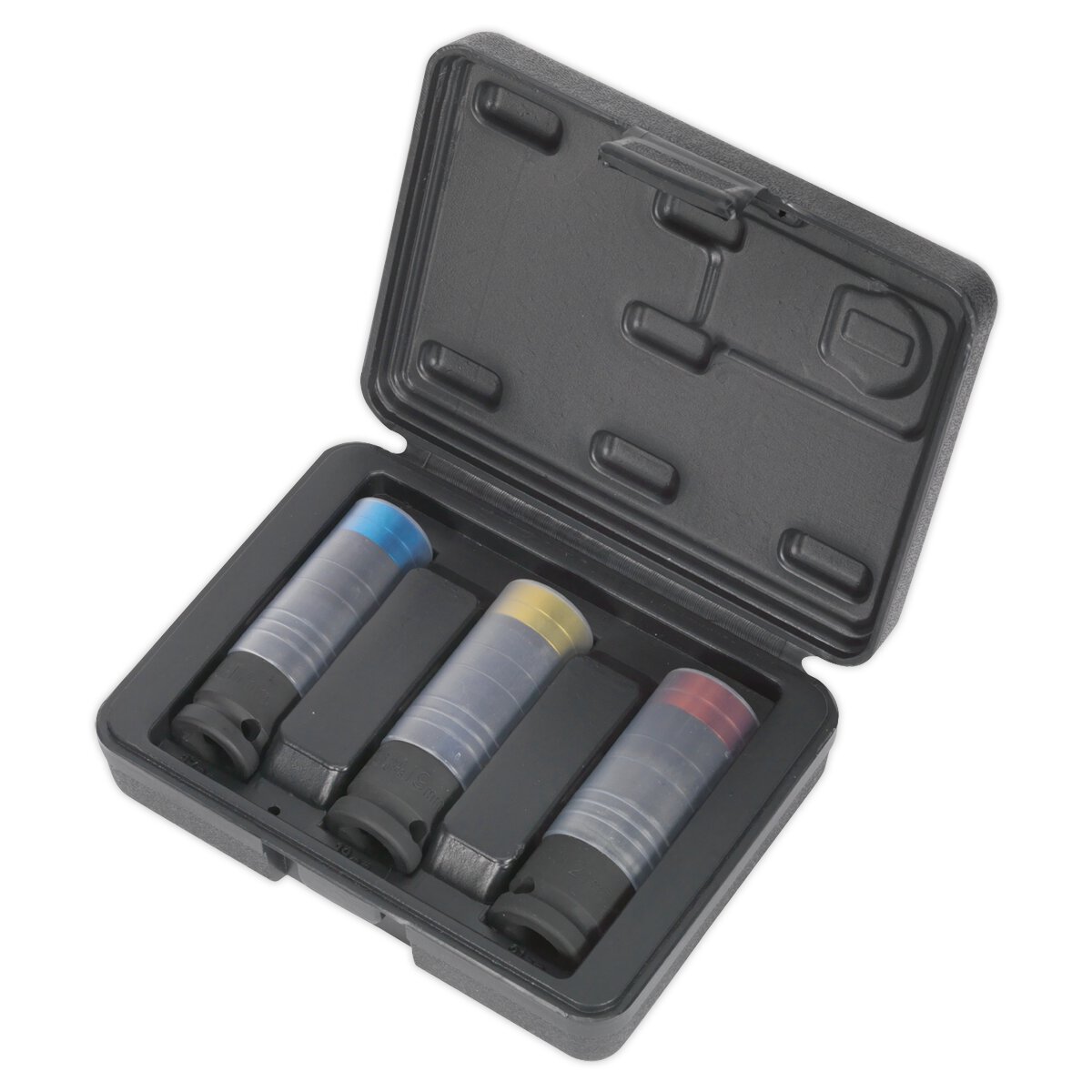 Alloy Wheel Ultra-Power Impact Socket Set 3pc 1/2"Sq Drive