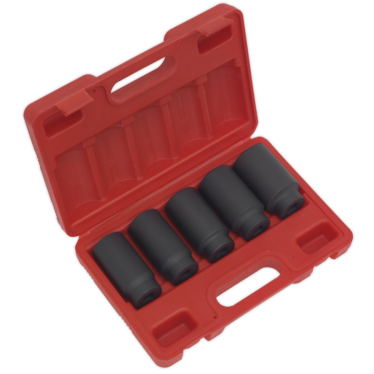 Impact Hub Nut Socket Set 5pc 1/2"Sq Drive