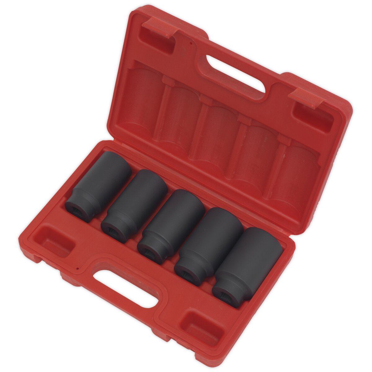 Impact Hub Nut Socket Set 5pc 1/2"Sq Drive