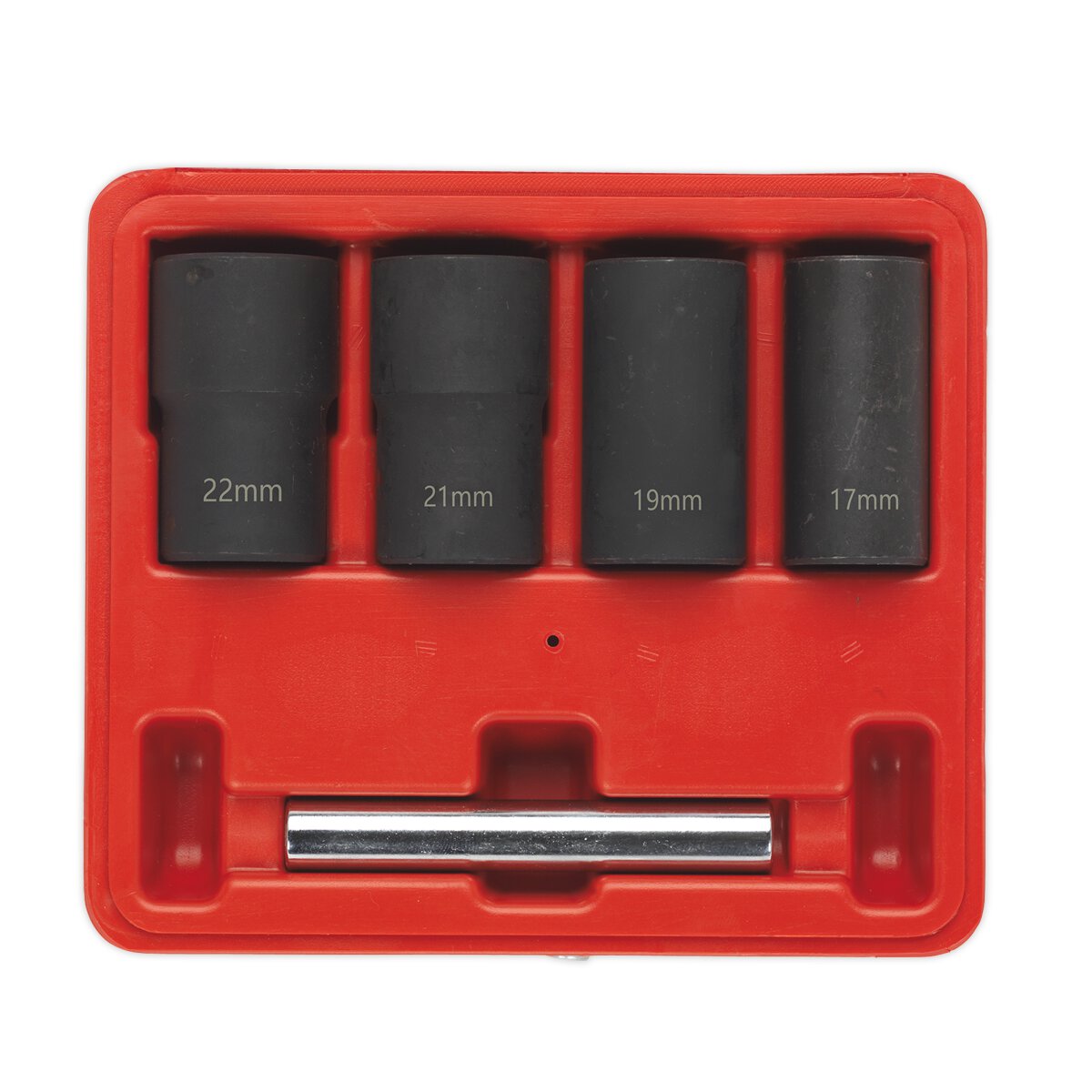 Locking Wheel Nut Removal Set 5pc 1/2"Sq Drive