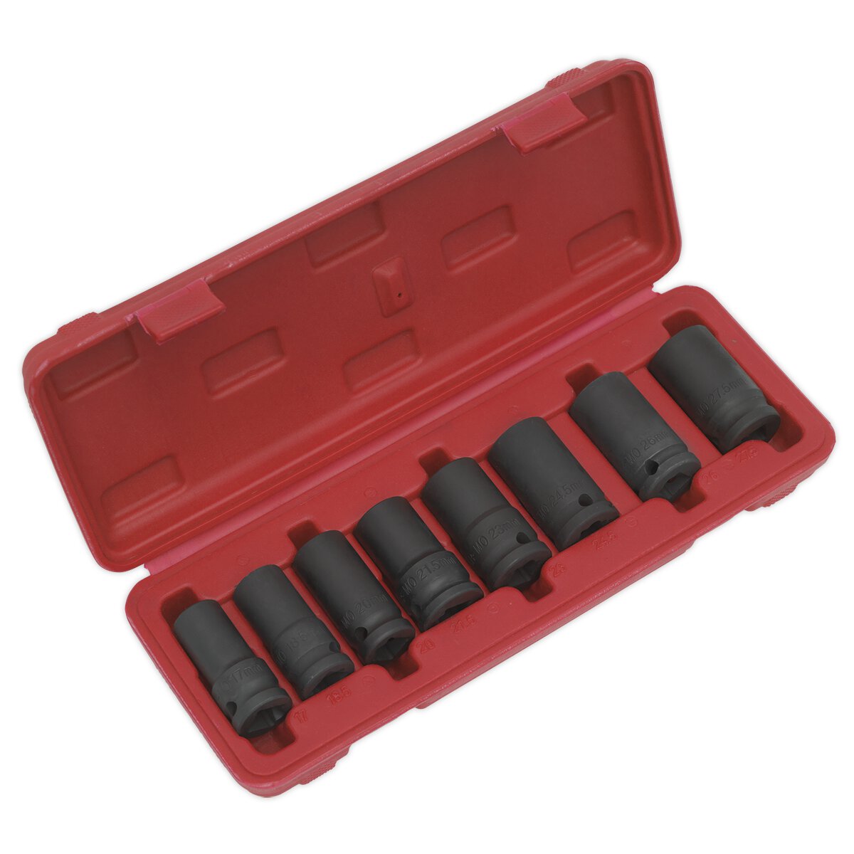 Locking Wheel Nut Removal Set 8pc 1/2"Sq Drive