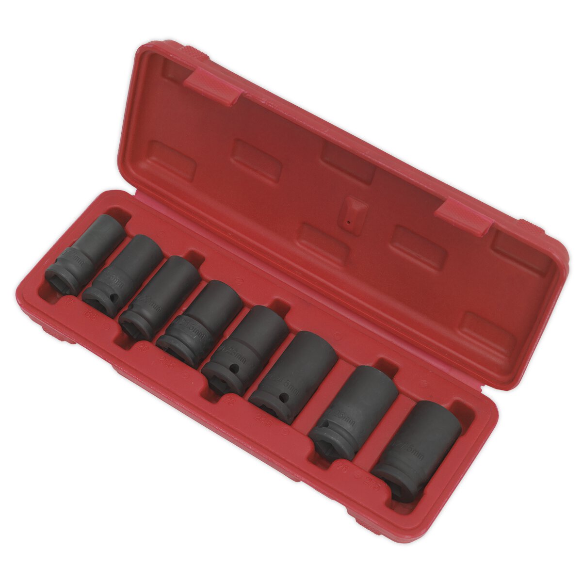 Locking Wheel Nut Removal Set 8pc 1/2"Sq Drive