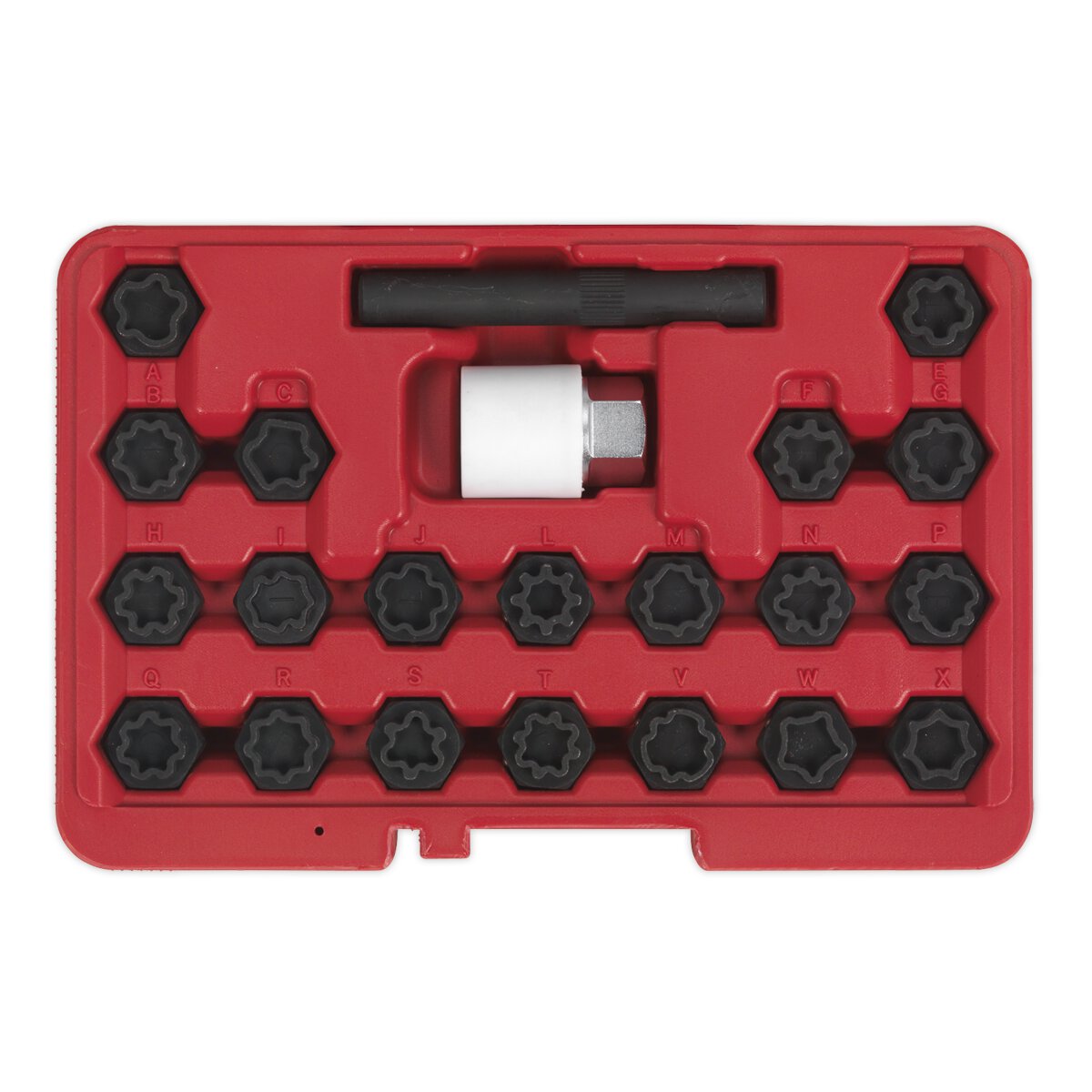 Locking Wheel Nut Key Set 22pc - Audi