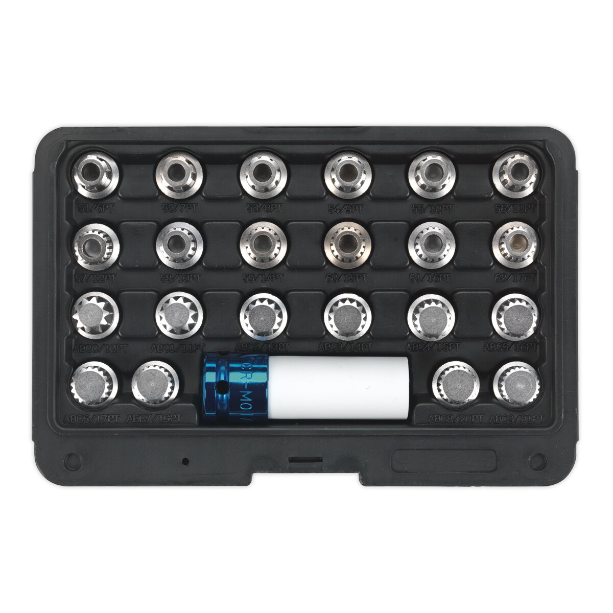 Locking Wheel Nut Key Set 23pc - VAG