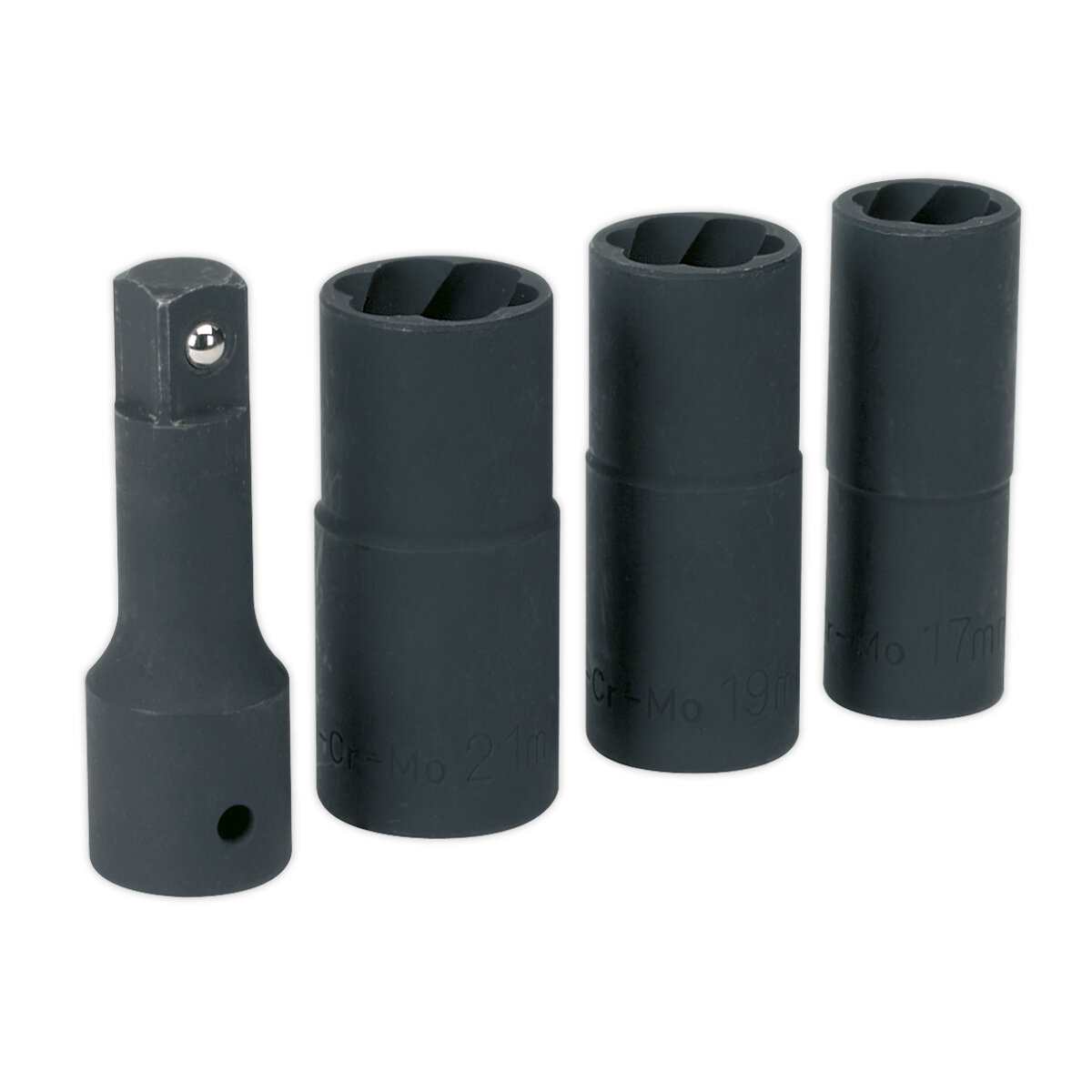Impact Wheel Nut/Removal Flip Sockets 1/2"Sq Drive
