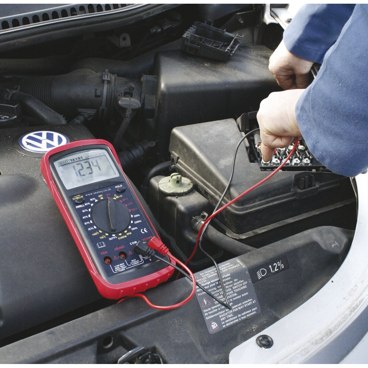 Digital Automotive Analyser 12 Function