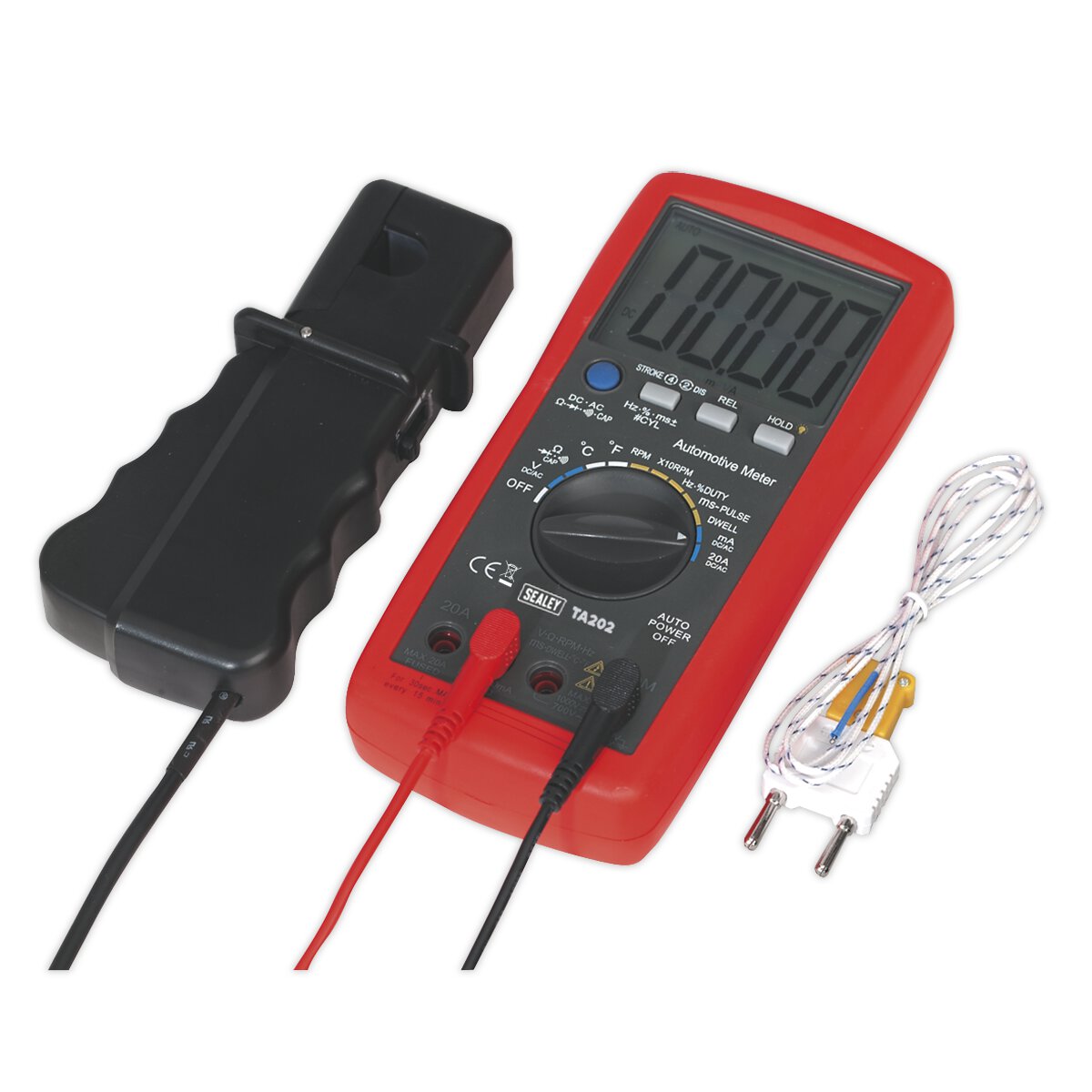Digital Automotive Analyser 14 Function with Inductive Coupler