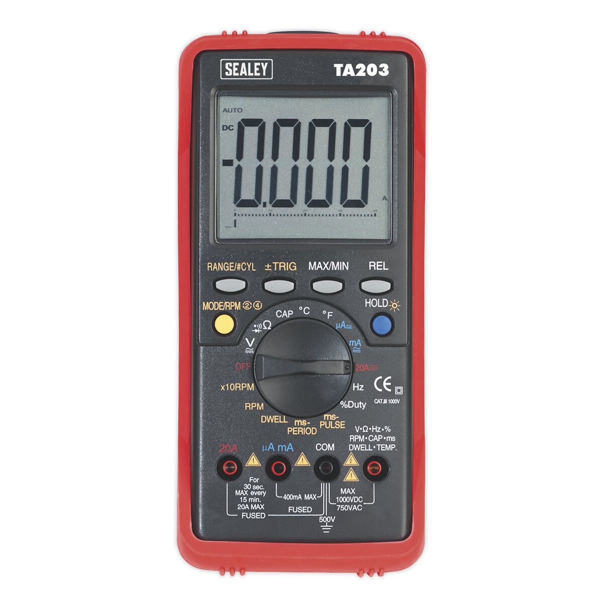 Digital Automotive Multimeter 15 Function Bar Graph/PC Link