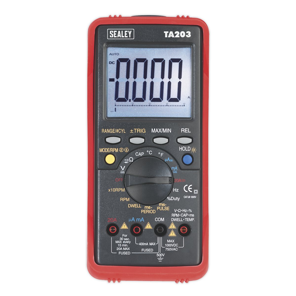 Digital Automotive Multimeter 15 Function Bar Graph/PC Link