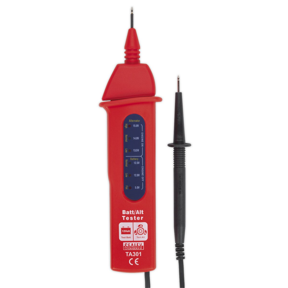 Automotive Battery/Alternator Voltage Tester 12V
