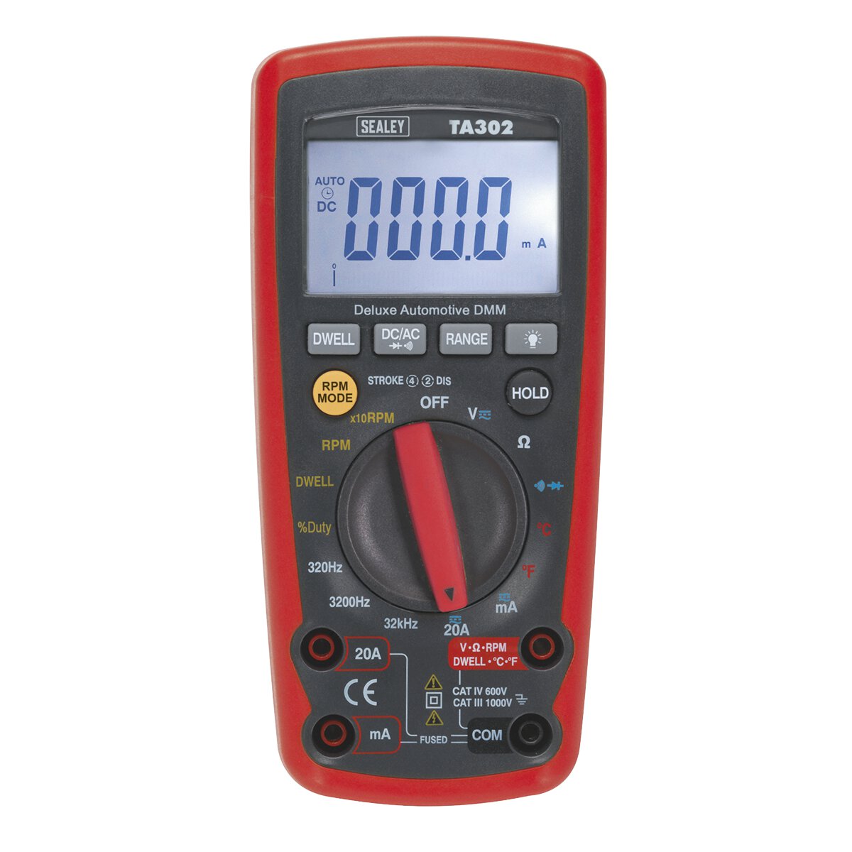 Digital Automotive Analyser 12 Function with Inductive Coupler