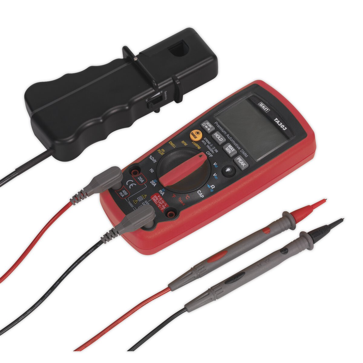 Digital Automotive Analyser 14 Function with Inductive Coupler
