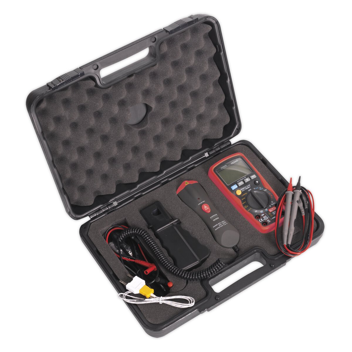 Digital Automotive Analyser 15 Function with Inductive Coupler/Infrared Temperature Probe