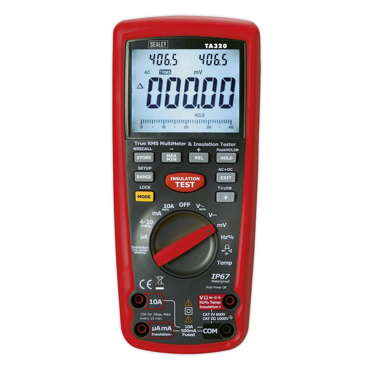 Digital Automotive Analyser/Insulation Tester - Hybrid Vehicles