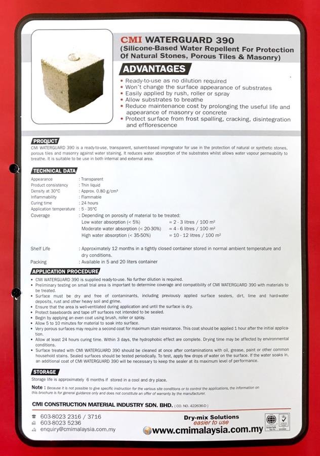 CMI Waterguard 390
